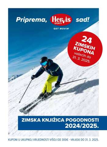 Hervis katalog - 22.11.2024. - 31.03.2025.