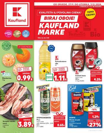 Kaufland katalog - 27.11.2024. - 03.12.2024.