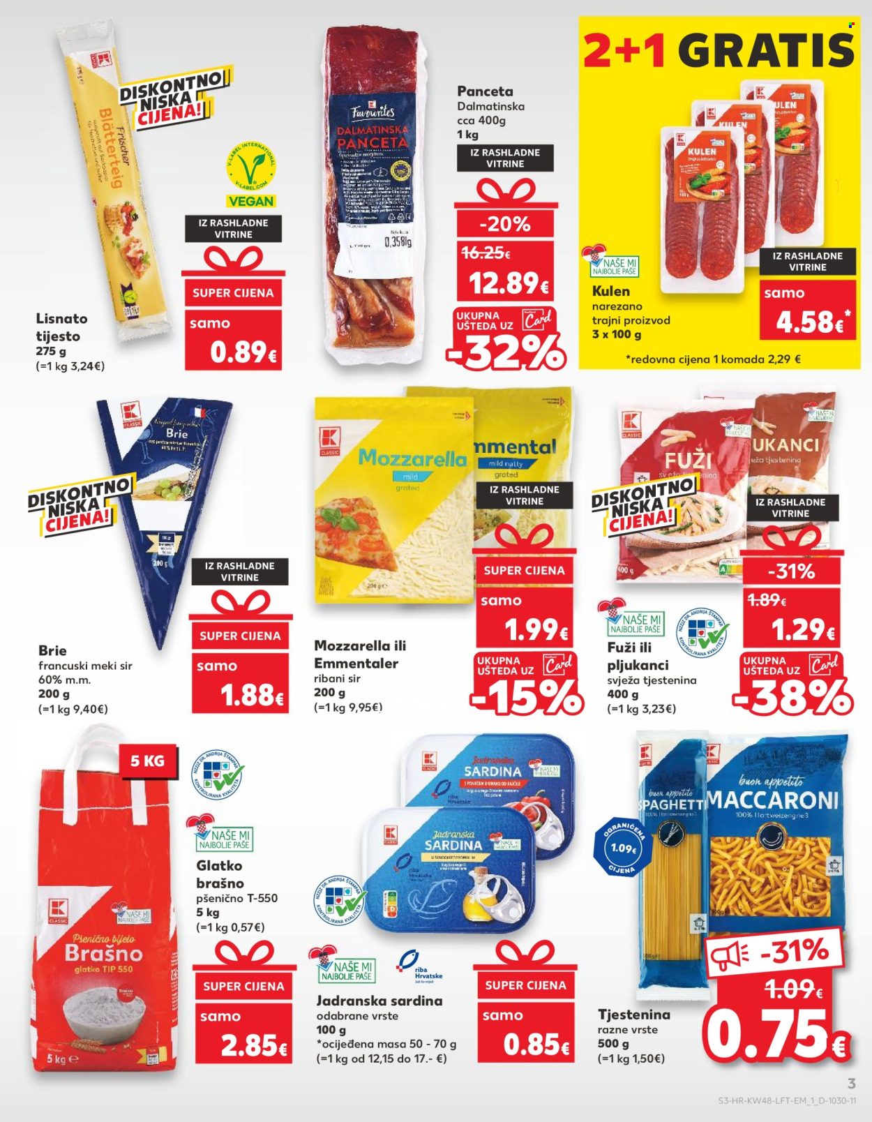 Kaufland katalog - 27.11.2024. - 03.12.2024. Stranica 3