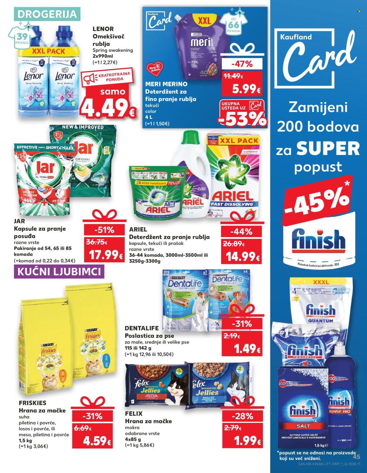 Kaufland katalog - 27.11.2024. - 03.12.2024. Stranica 45