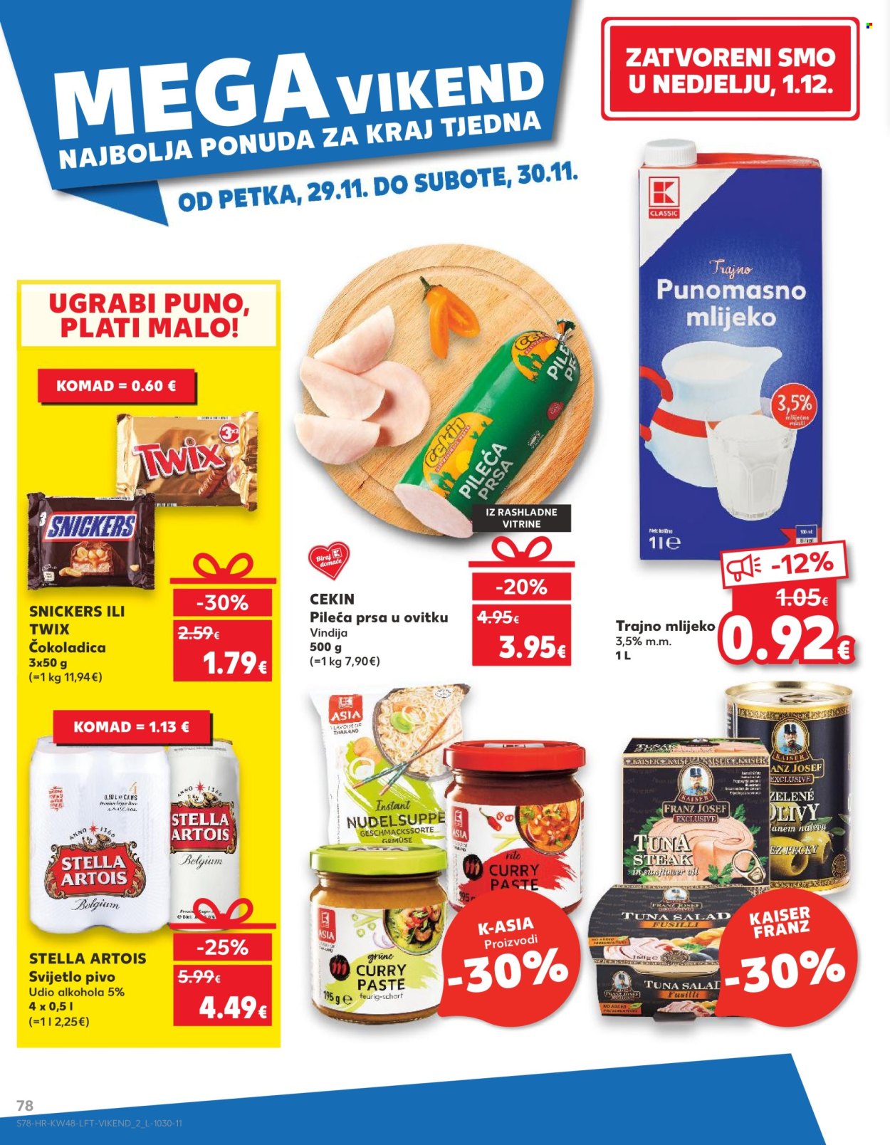 Kaufland katalog - 27.11.2024. - 03.12.2024. Stranica 78