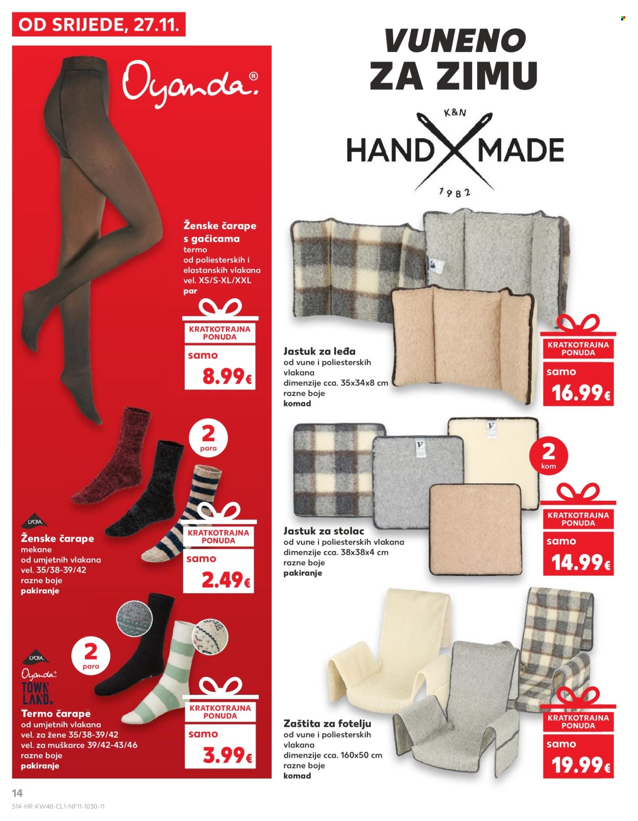 Kaufland katalog - 27.11.2024. - 03.12.2024. Stranica 14