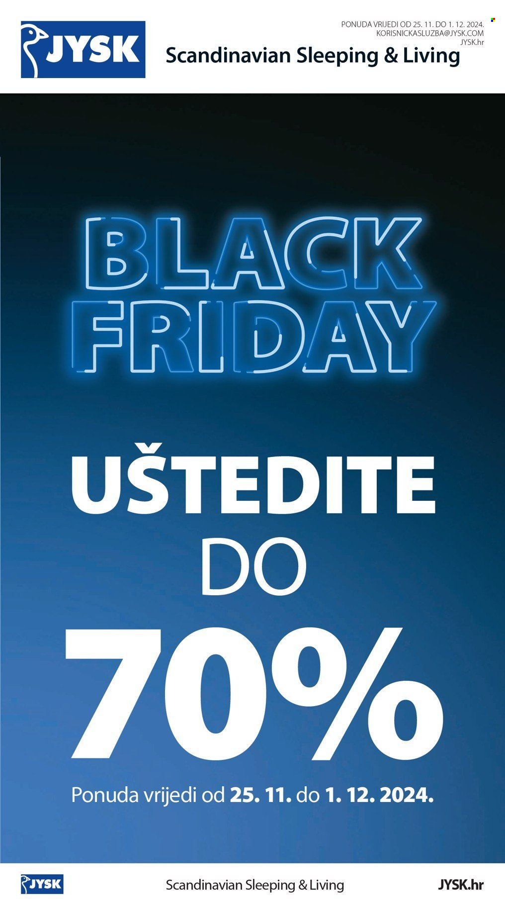 JYSK katalog - 25.11.2024. - 01.12.2024. Stranica 2