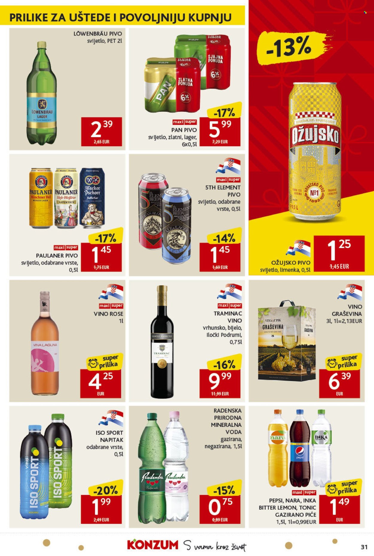 Konzum katalog - 28.11.2024. - 04.12.2024. Stranica 31