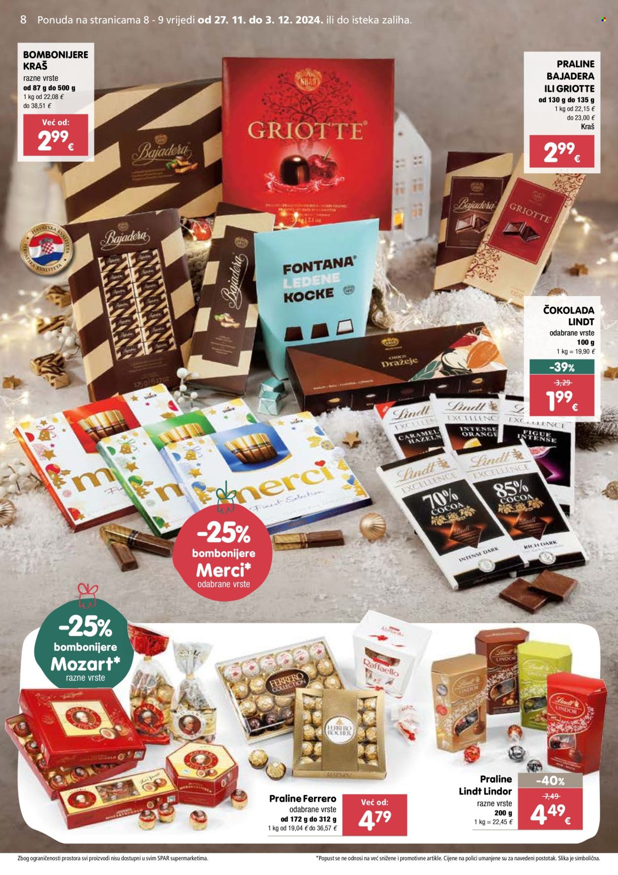 SPAR katalog - 27.11.2024. - 03.12.2024. Stranica 8