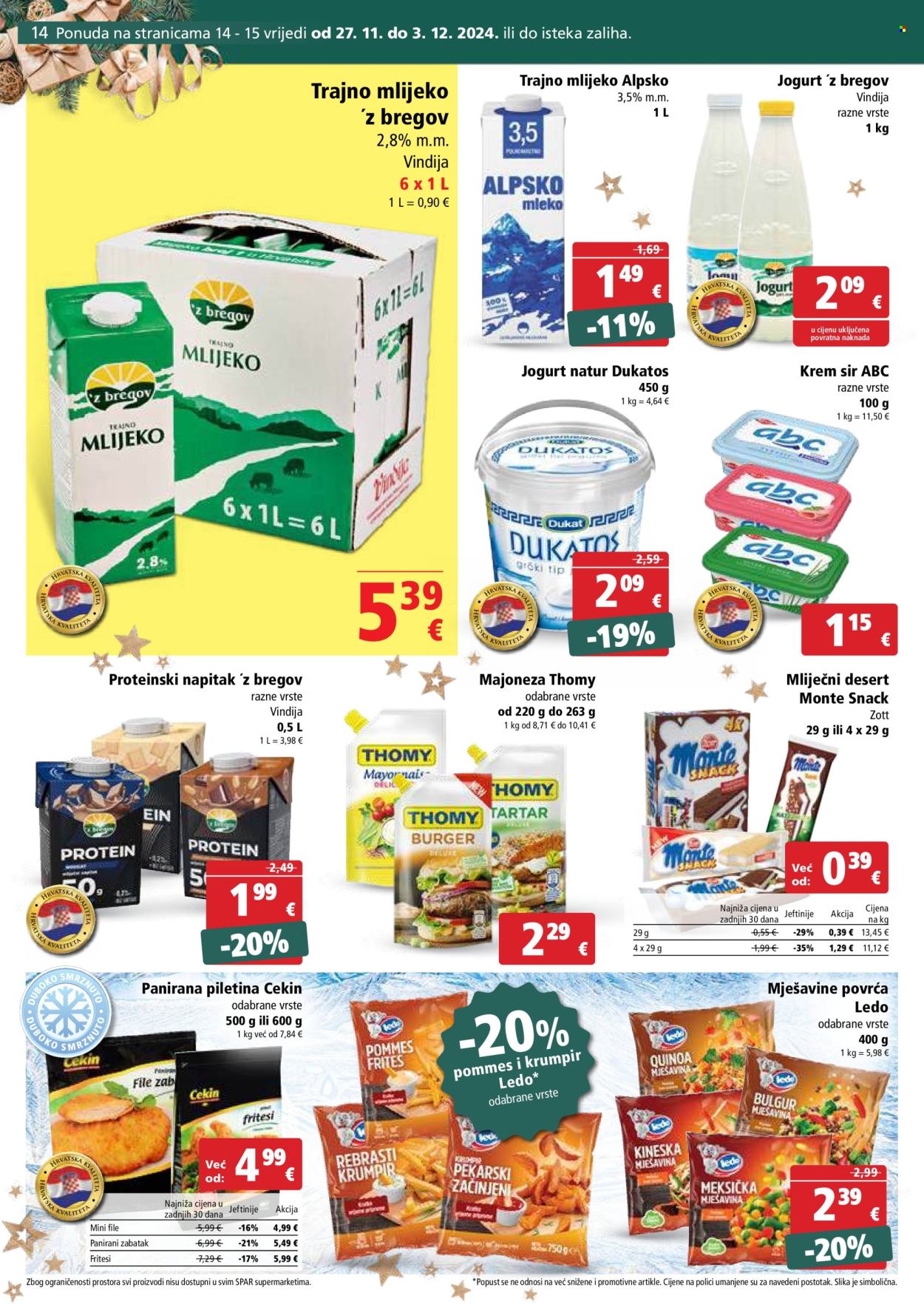 SPAR katalog - 27.11.2024. - 03.12.2024. Stranica 14