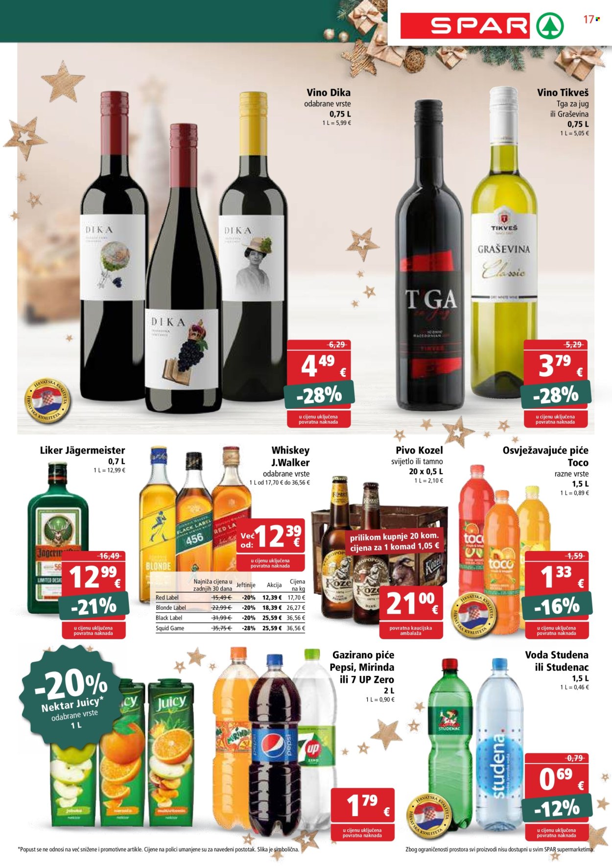 SPAR katalog - 27.11.2024. - 03.12.2024. Stranica 17