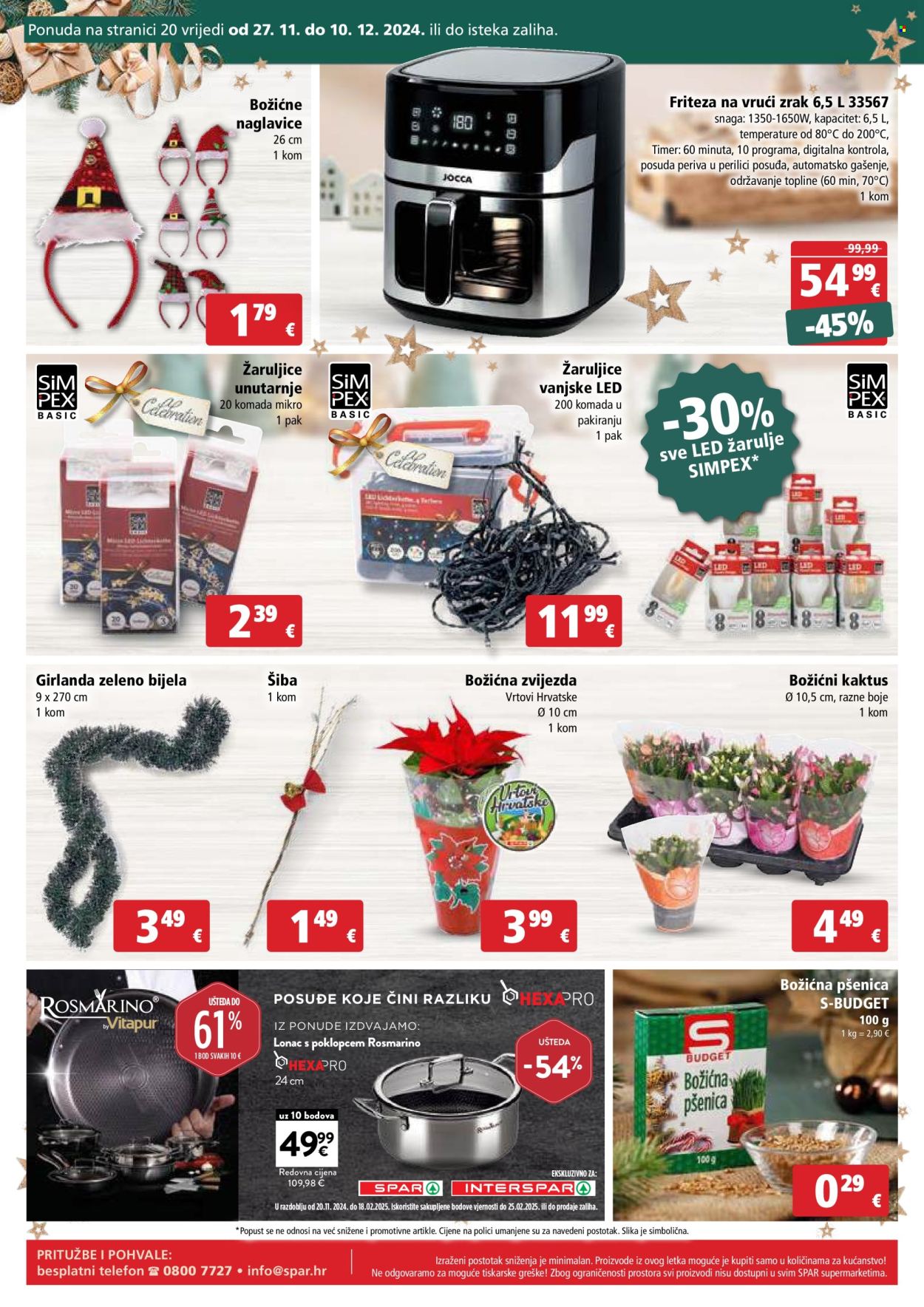 SPAR katalog - 27.11.2024. - 03.12.2024. Stranica 20