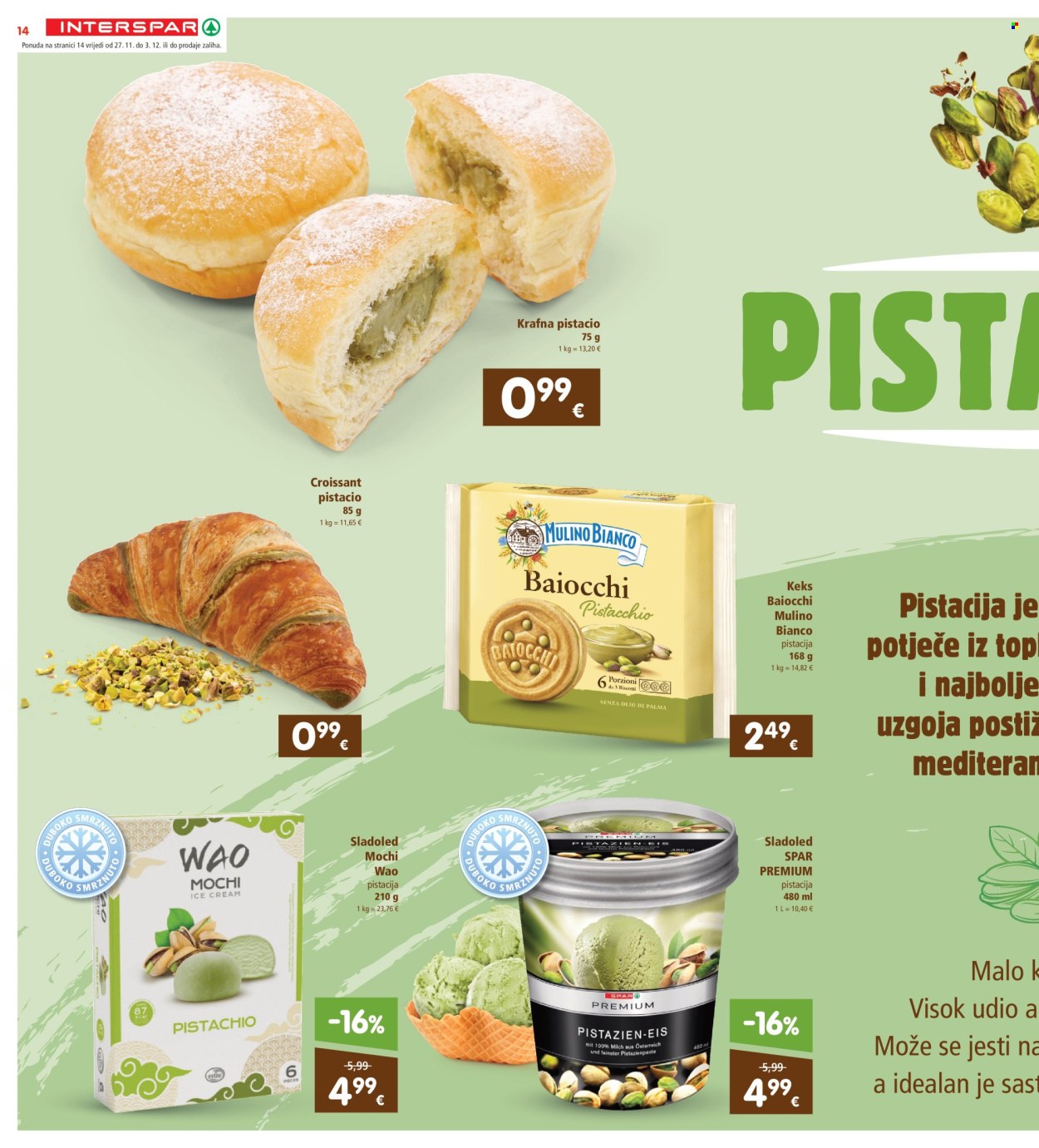 INTERSPAR katalog - 27.11.2024. - 03.12.2024. Stranica 14