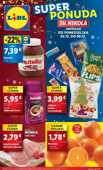 Lidl katalog - 02.12.2024. - 08.12.2024.