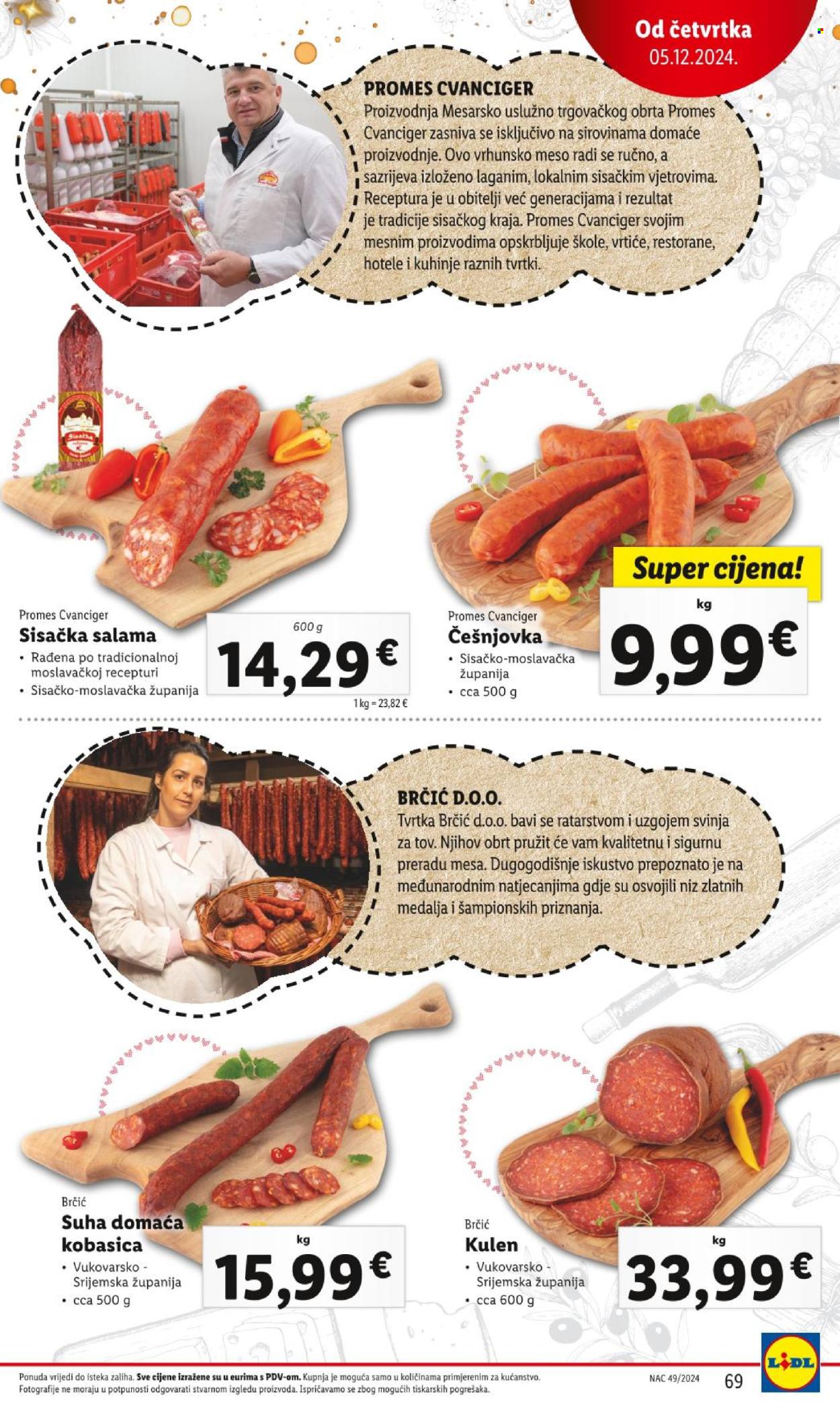 Lidl katalog - 02.12.2024. - 08.12.2024. Stranica 69