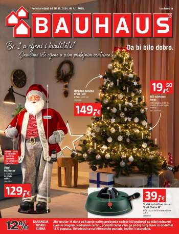 Bauhaus katalog - 28.11.2024. - 01.01.2025.