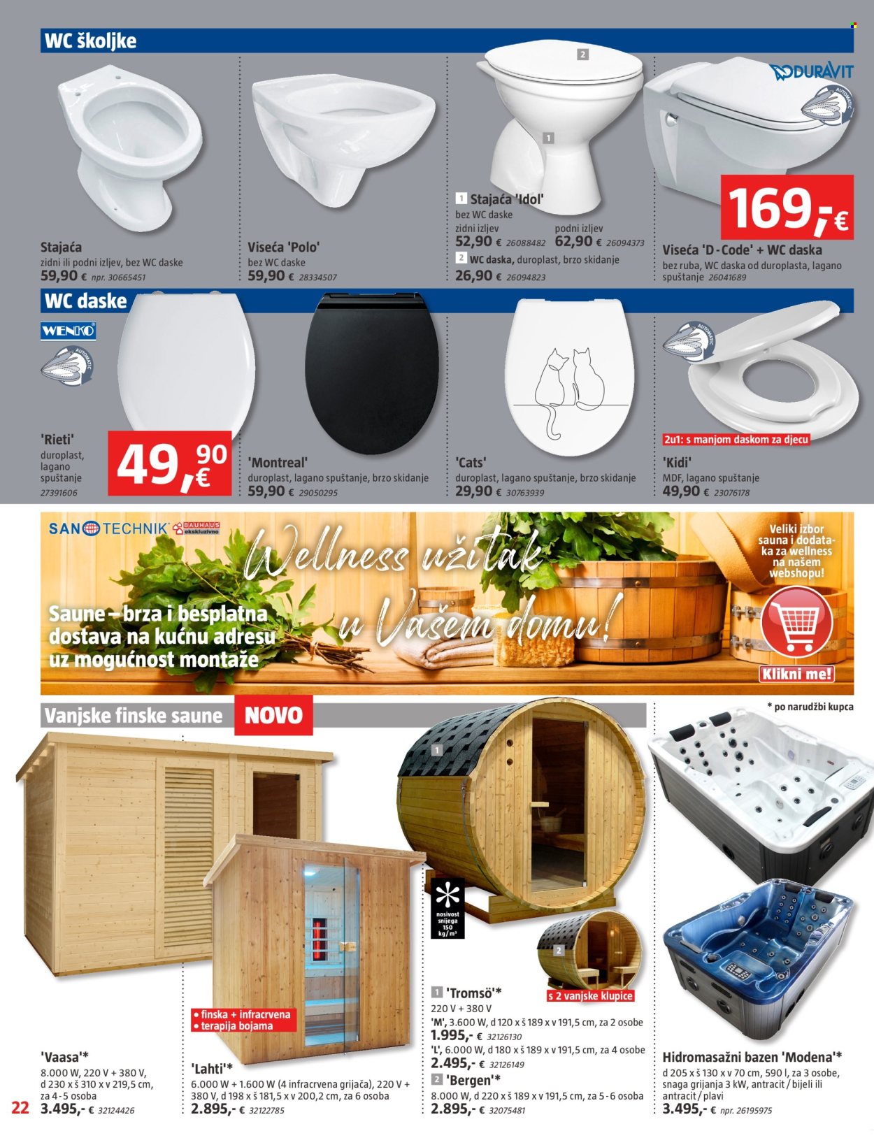 Bauhaus katalog - 28.11.2024. - 01.01.2025. Stranica 22