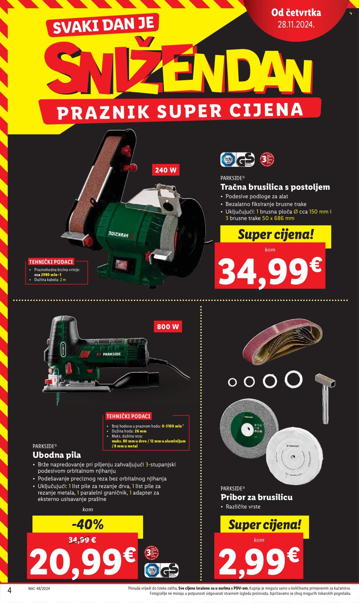 Lidl katalog - 28.11.2024. - 01.12.2024. Stranica 4