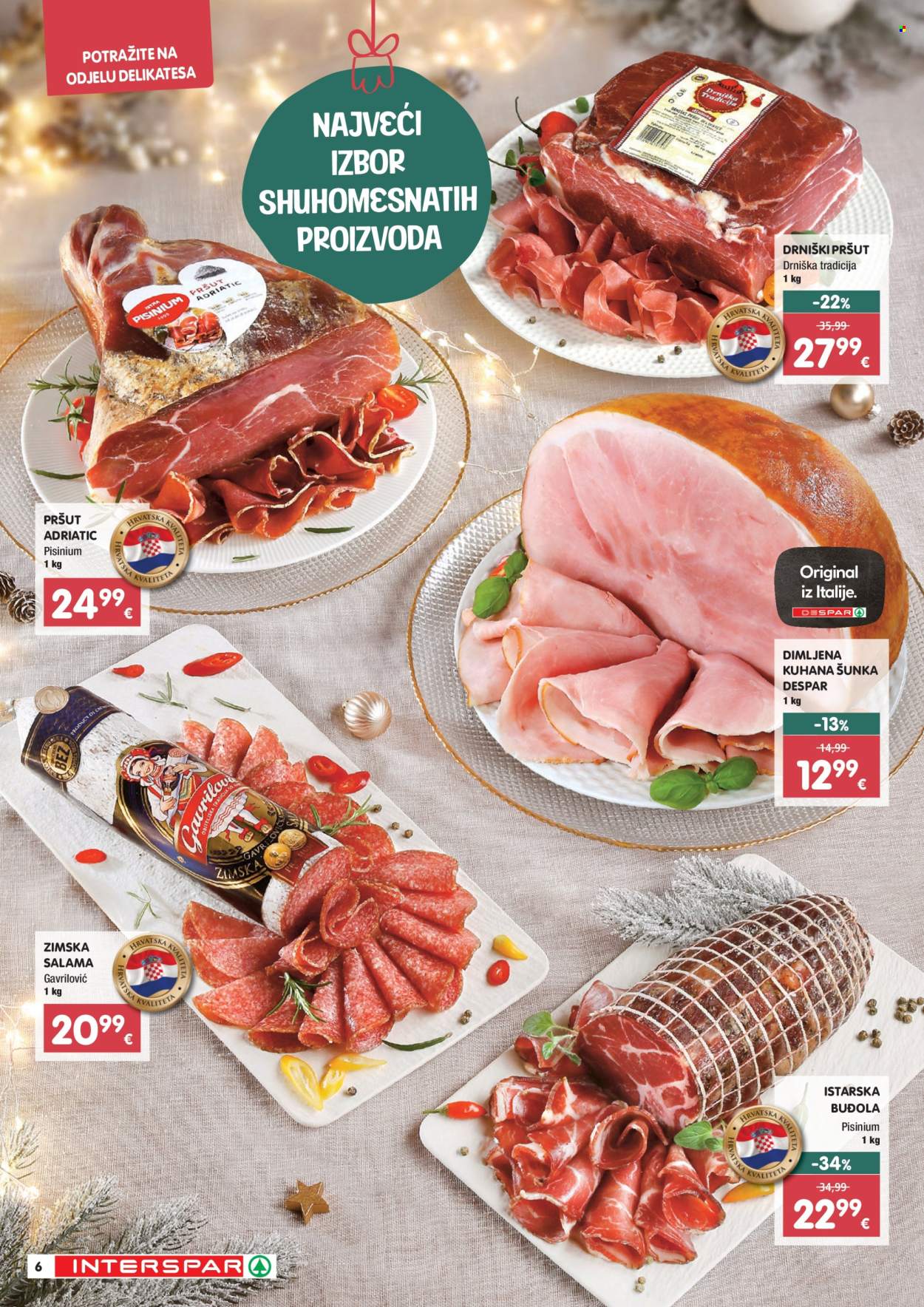 INTERSPAR katalog - 28.11.2024. - 31.12.2024. Stranica 6