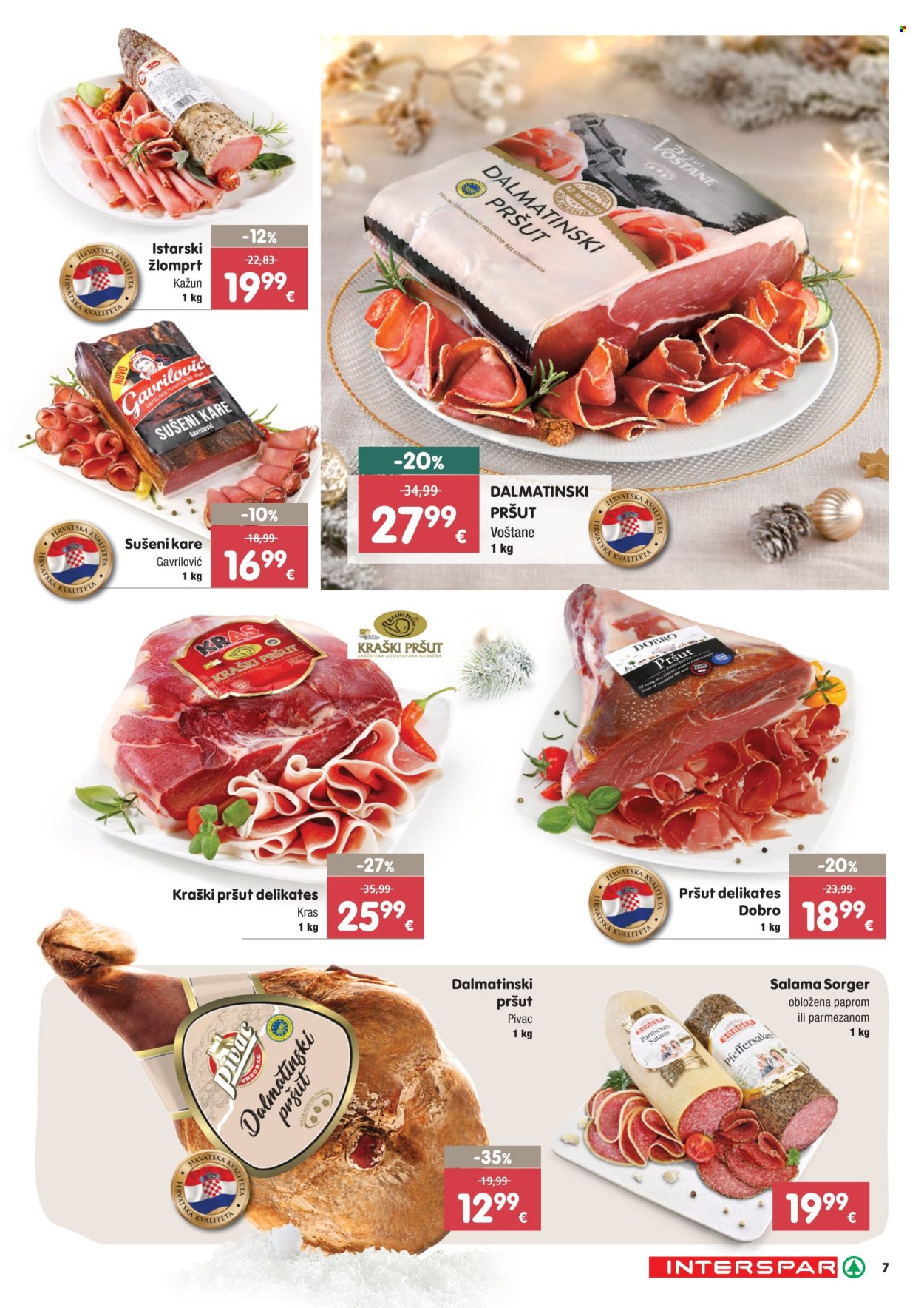 INTERSPAR katalog - 28.11.2024. - 31.12.2024. Stranica 7