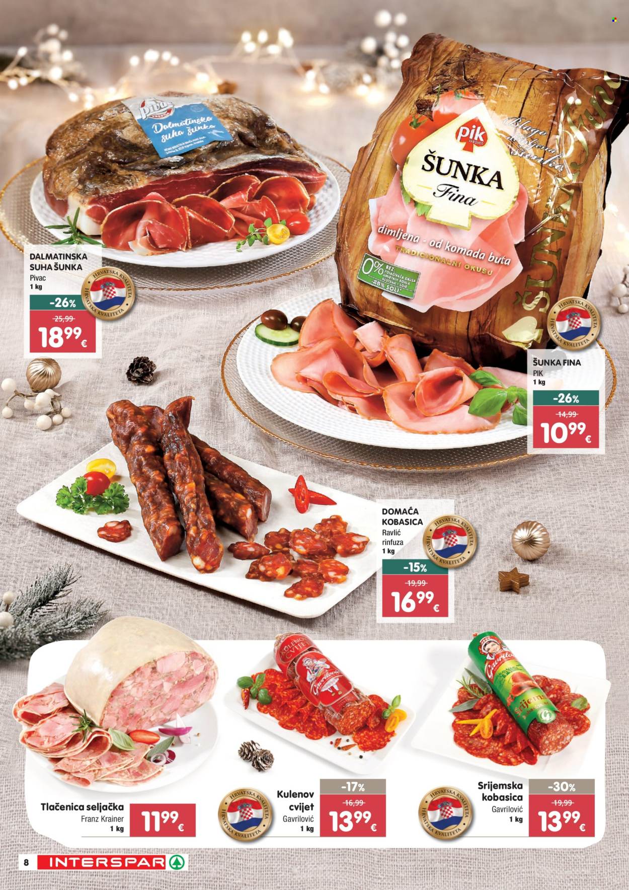 INTERSPAR katalog - 28.11.2024. - 31.12.2024. Stranica 8