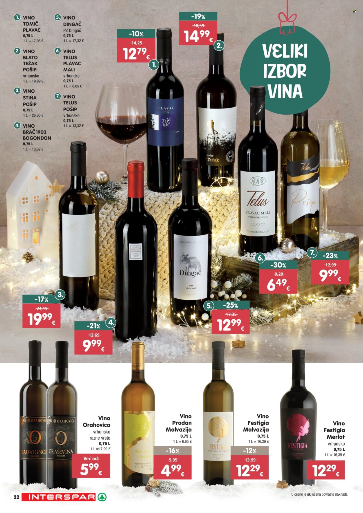 INTERSPAR katalog - 28.11.2024. - 31.12.2024. Stranica 22