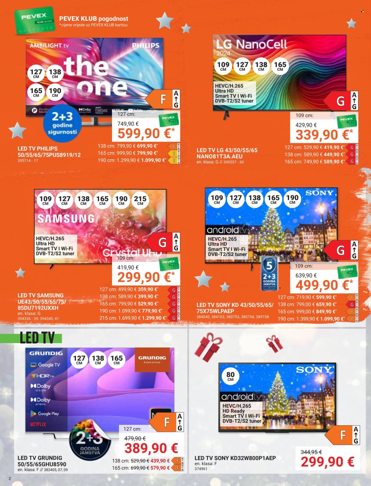 Pevex katalog - 28.11.2024. - 31.12.2024. Stranica 2