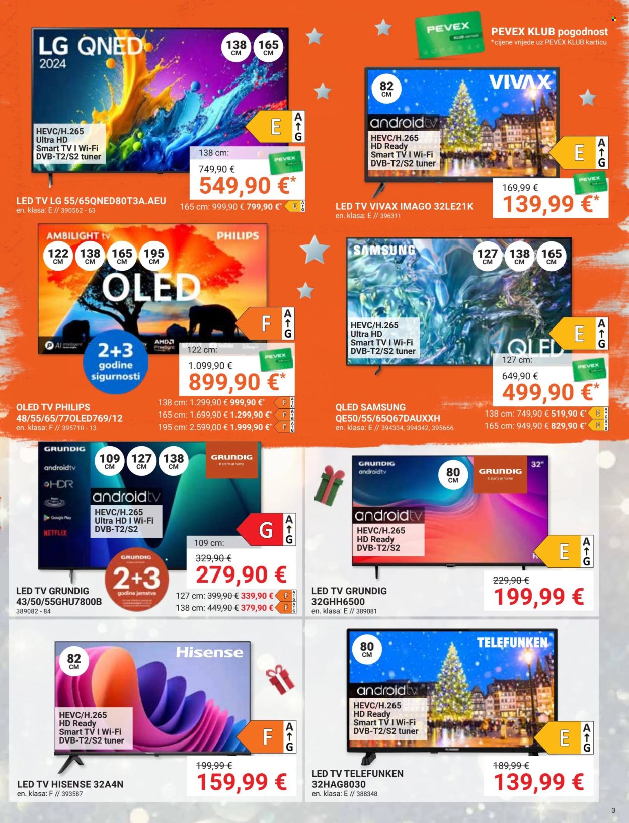 Pevex katalog - 28.11.2024. - 31.12.2024. Stranica 3