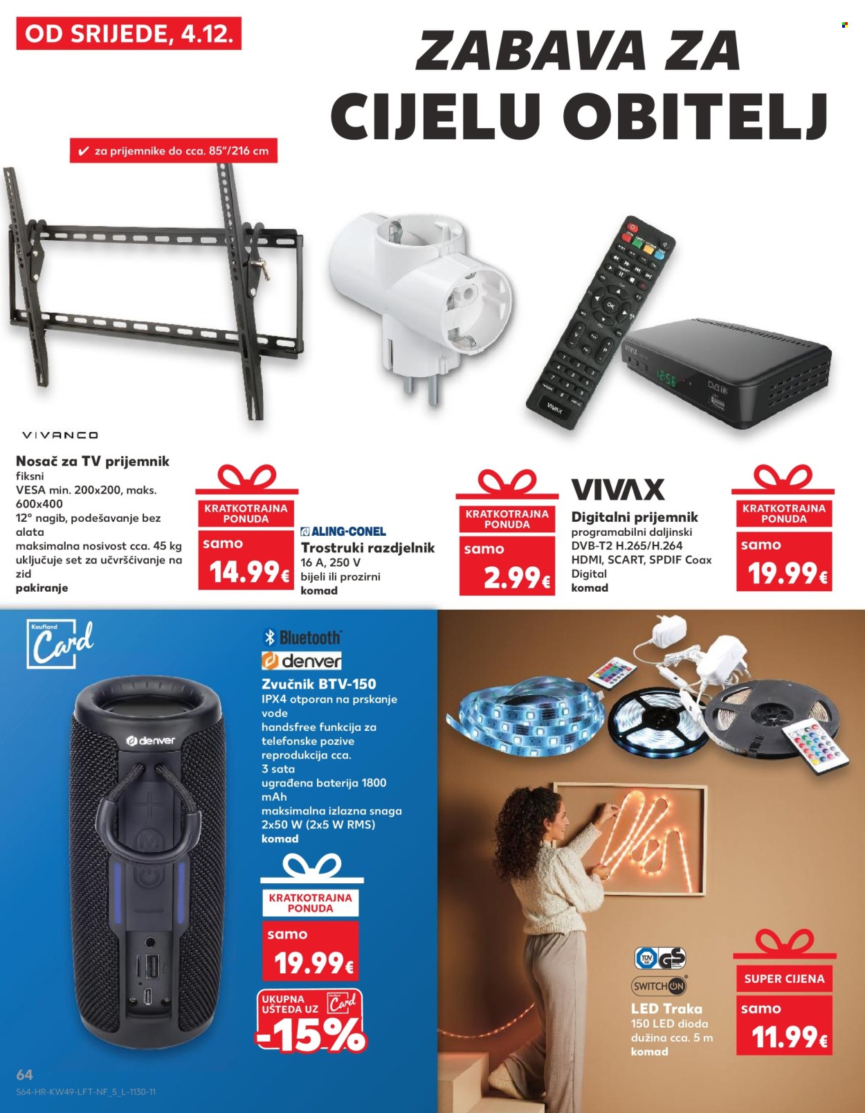 Kaufland katalog - 04.12.2024. - 10.12.2024. Stranica 64