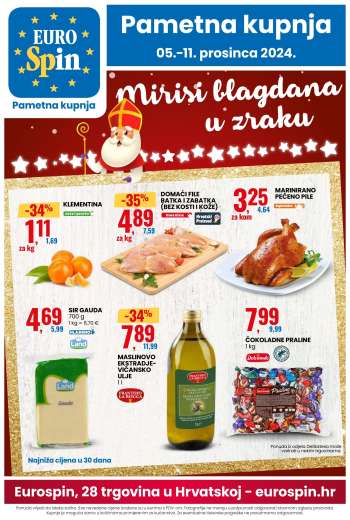 Eurospin katalog - 05.12.2024. - 11.12.2024.