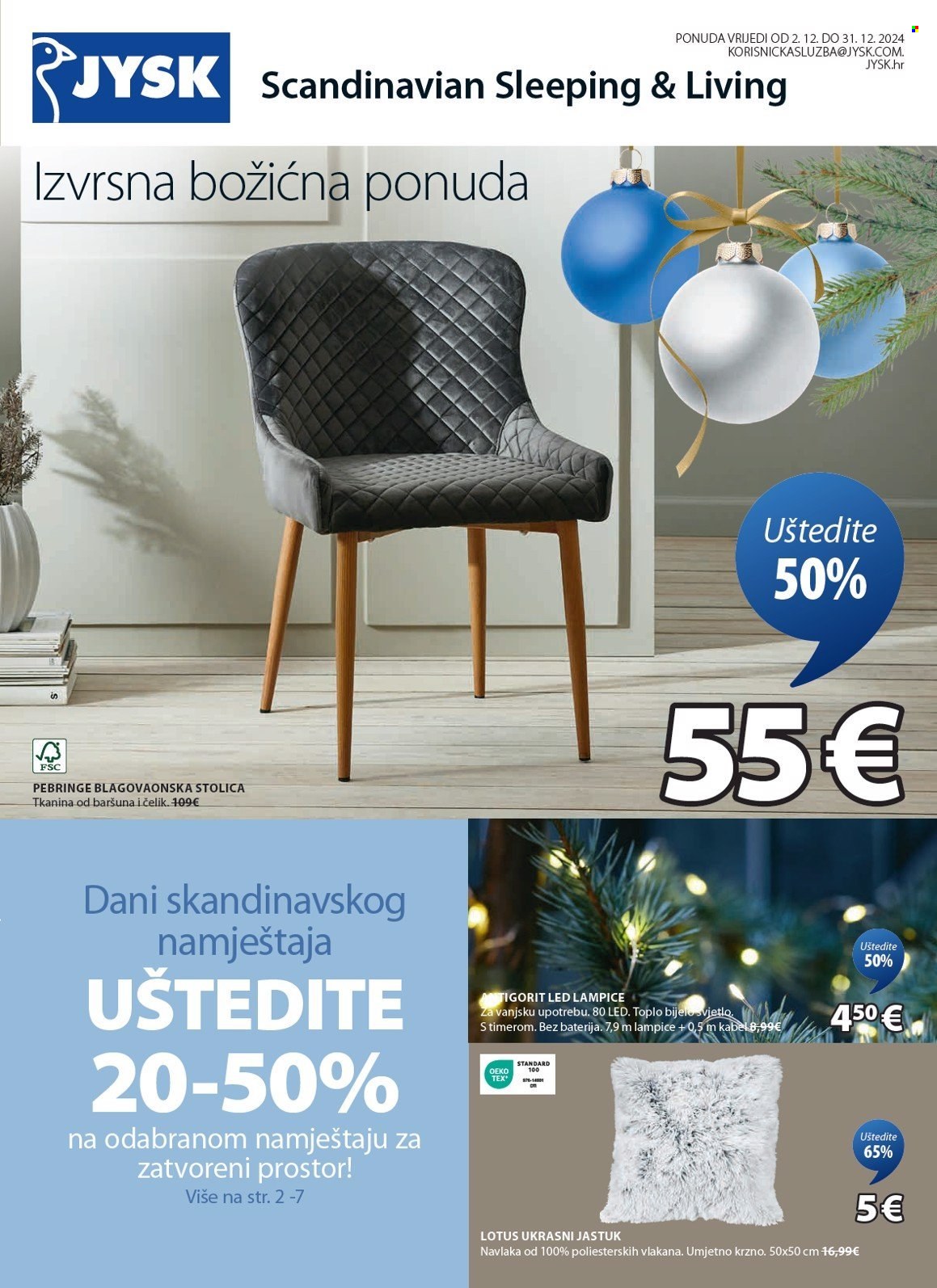 JYSK katalog - 02.12.2024. - 31.12.2024. Stranica 2