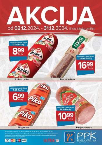PPK Bjelovar katalog - 02.12.2024. - 31.12.2024.