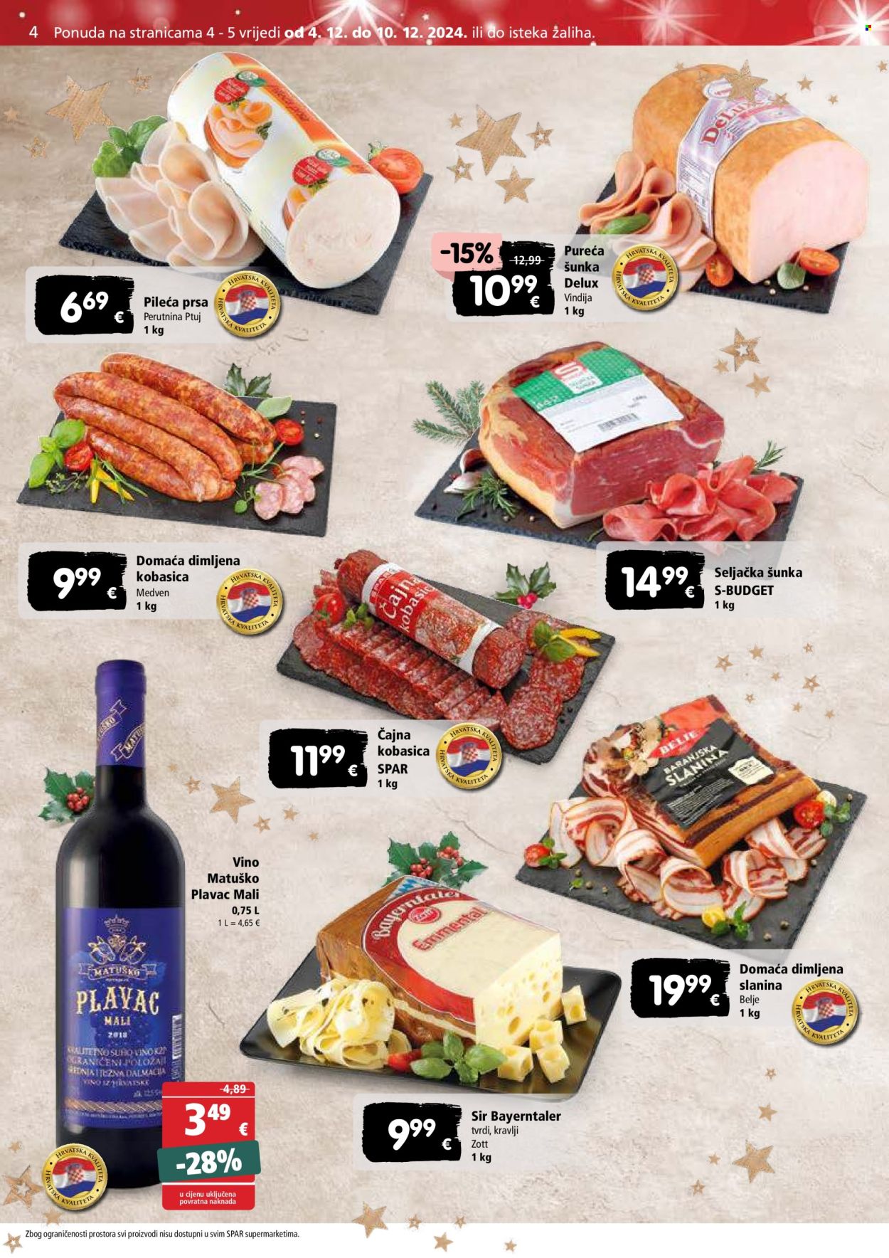 SPAR katalog - 04.12.2024. - 10.12.2024. Stranica 4