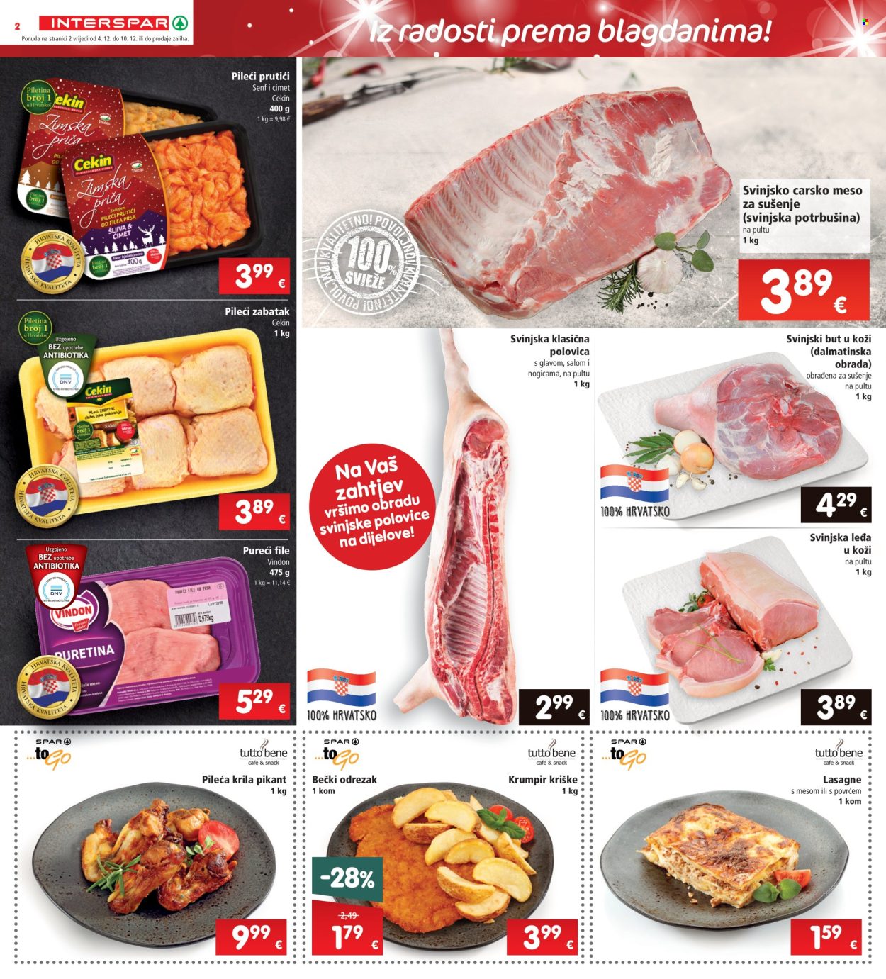 INTERSPAR katalog - 04.12.2024. - 10.12.2024. Stranica 2