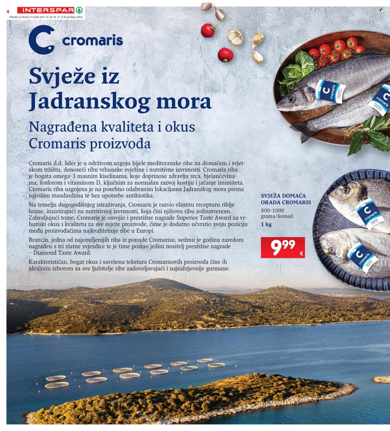 INTERSPAR katalog - 04.12.2024. - 10.12.2024. Stranica 4