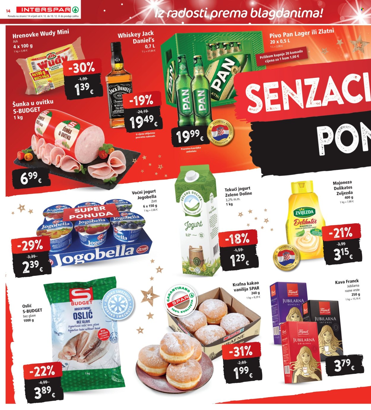 INTERSPAR katalog - 04.12.2024. - 10.12.2024. Stranica 14