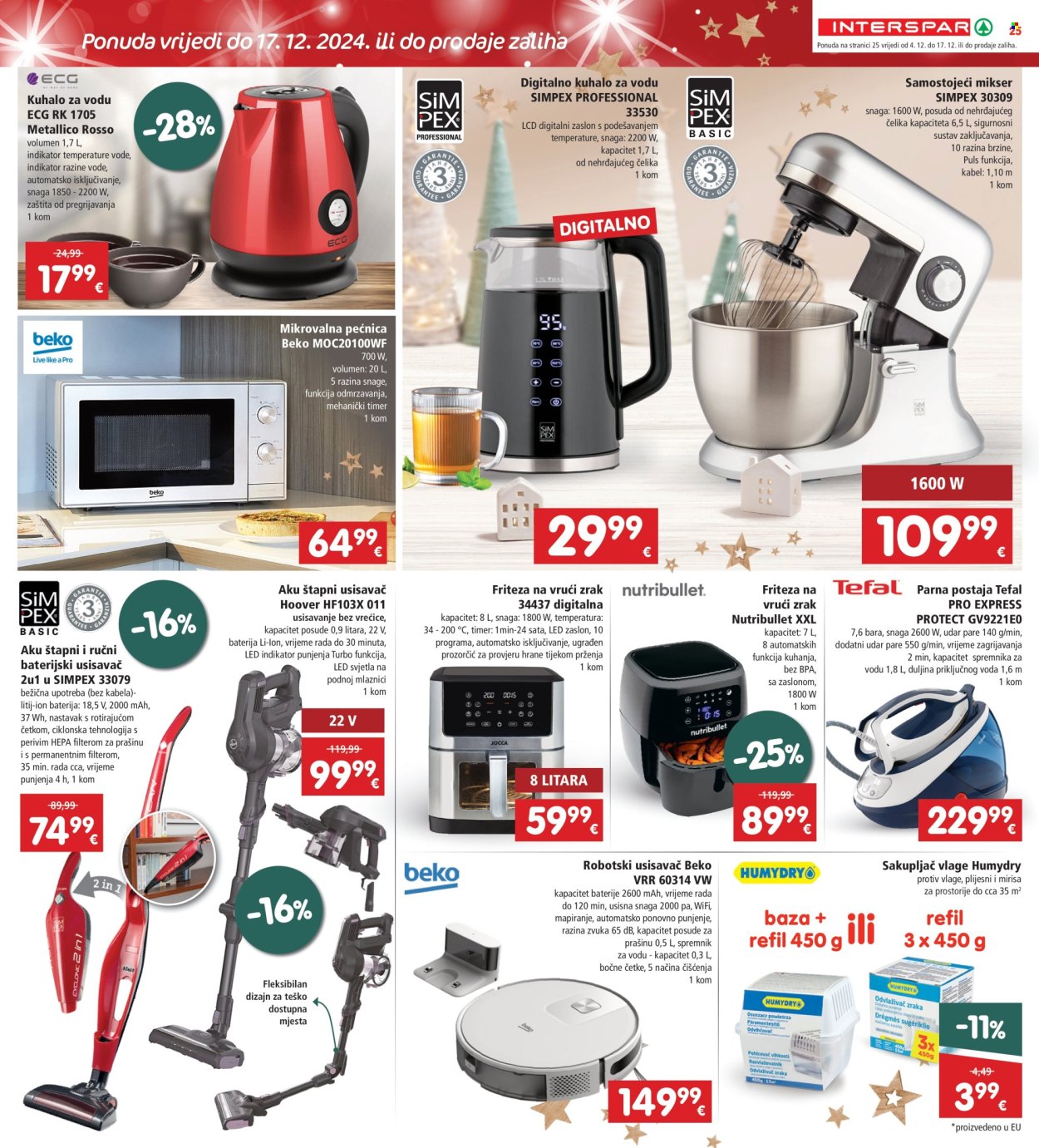 INTERSPAR katalog - 04.12.2024. - 10.12.2024. Stranica 25