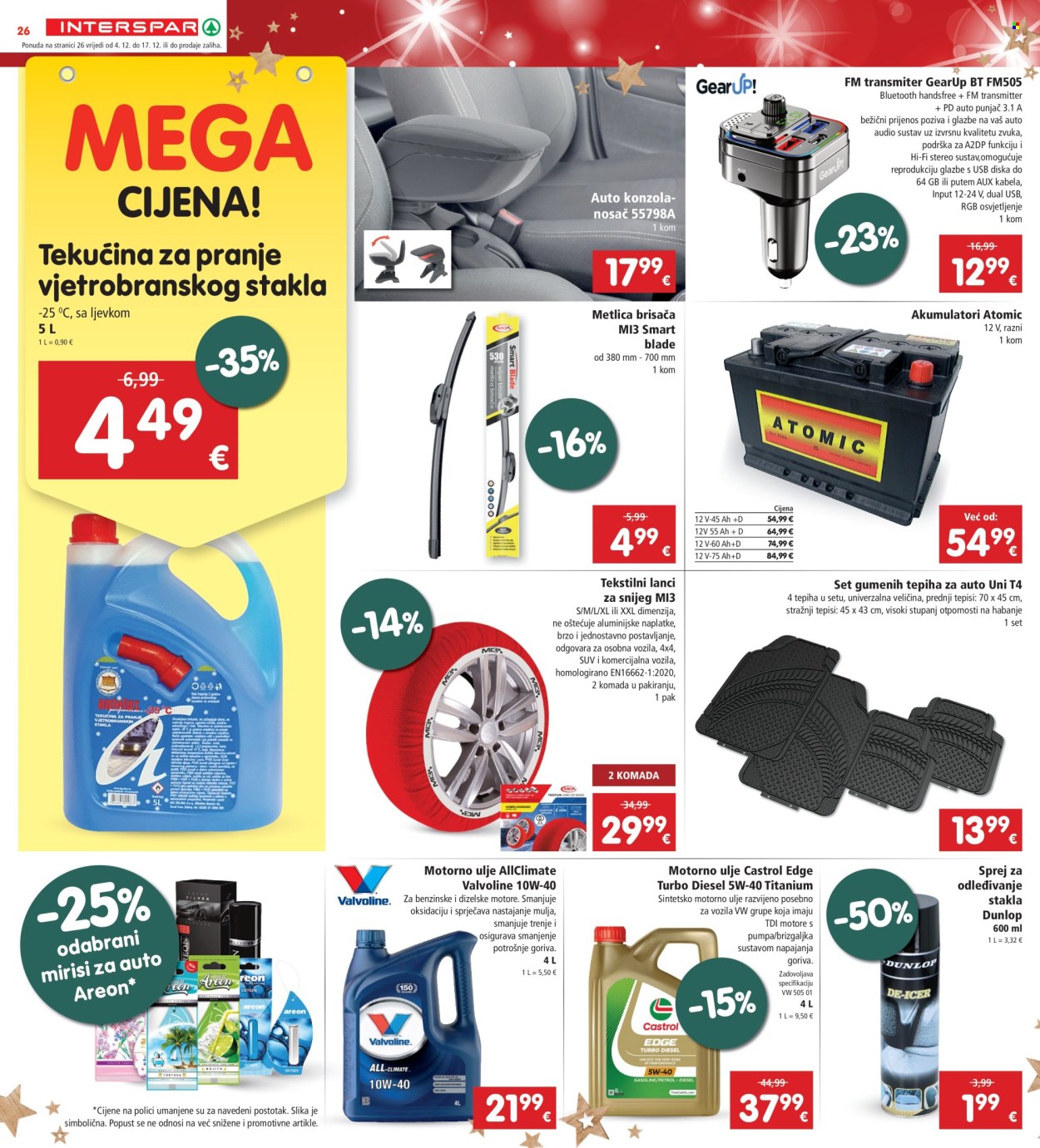 INTERSPAR katalog - 04.12.2024. - 10.12.2024. Stranica 26