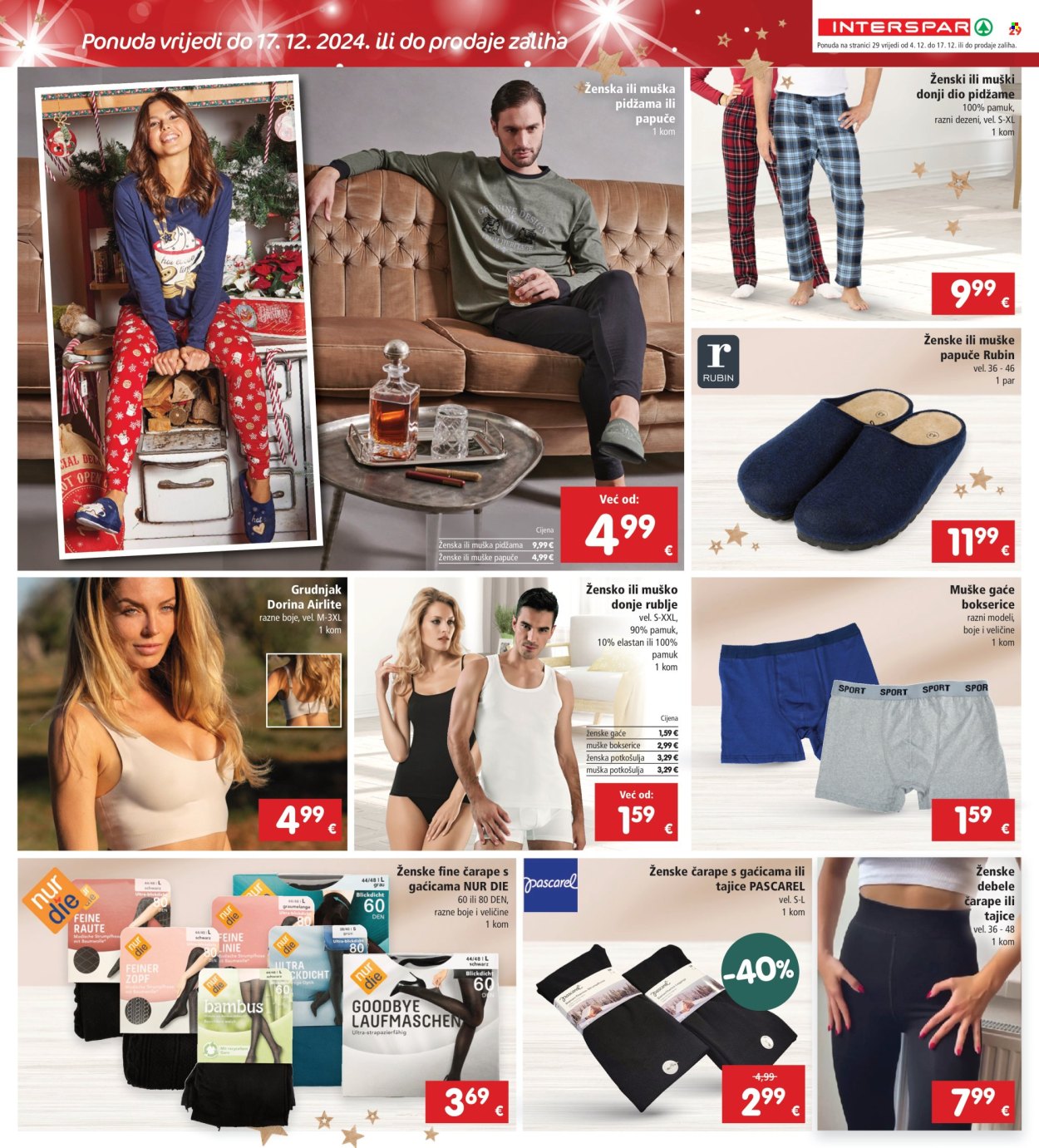 INTERSPAR katalog - 04.12.2024. - 10.12.2024. Stranica 29