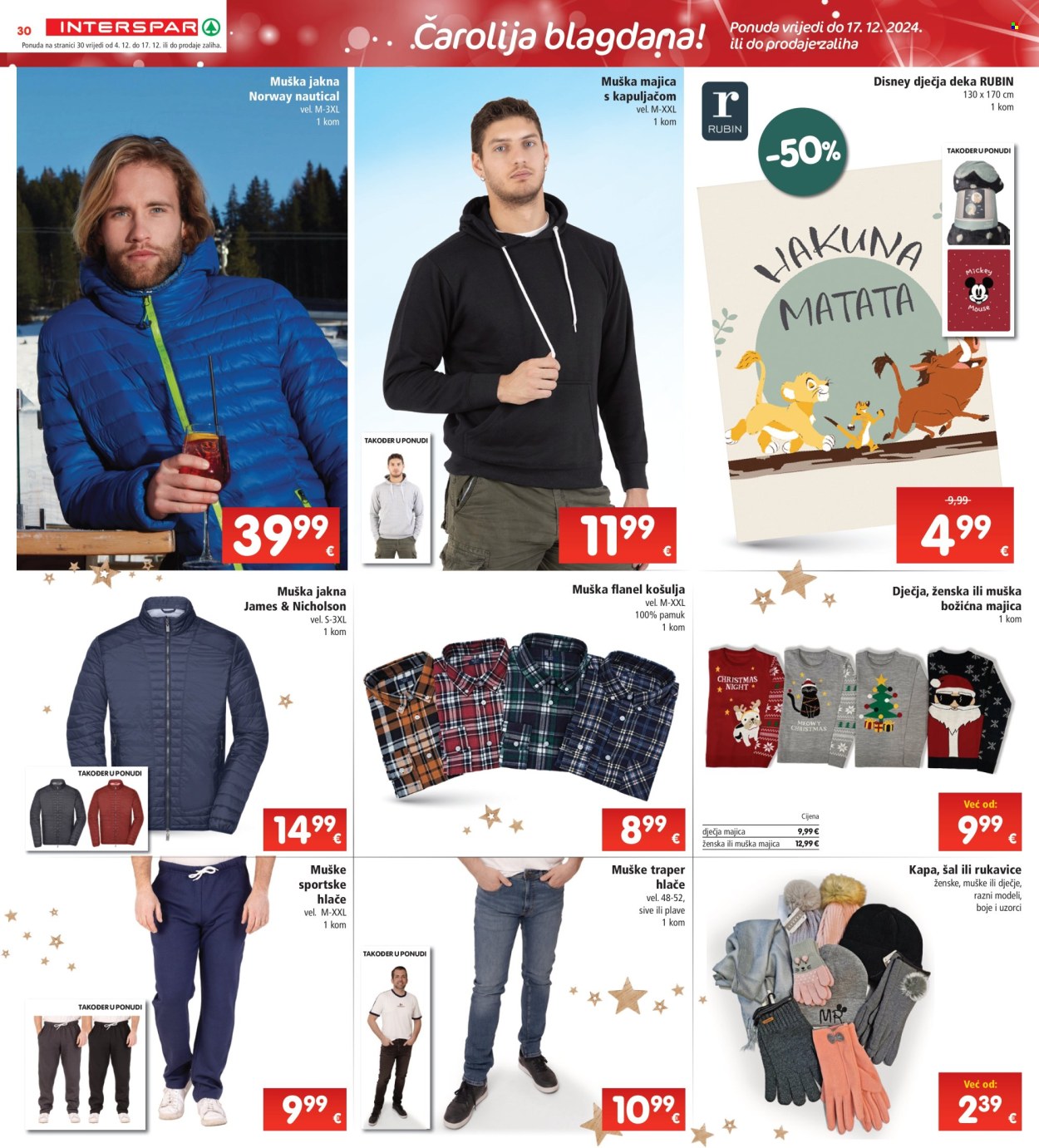 INTERSPAR katalog - 04.12.2024. - 10.12.2024. Stranica 30