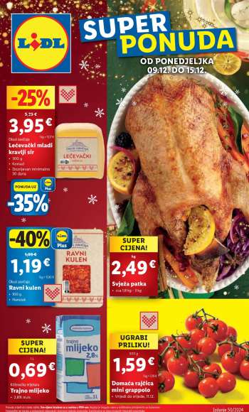 Lidl katalog - 09.12.2024. - 15.12.2024.