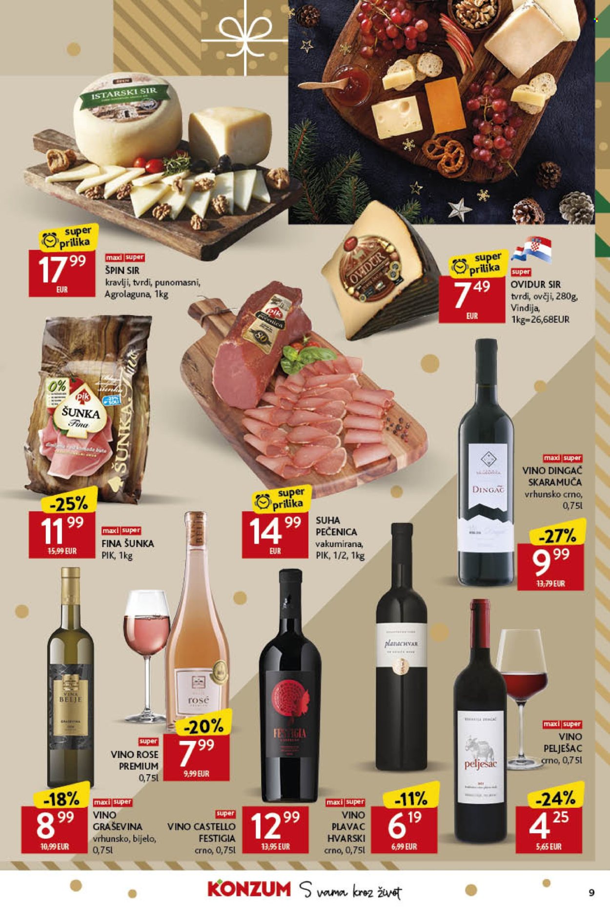 Konzum katalog - 12.12.2024. - 24.12.2024. Stranica 9