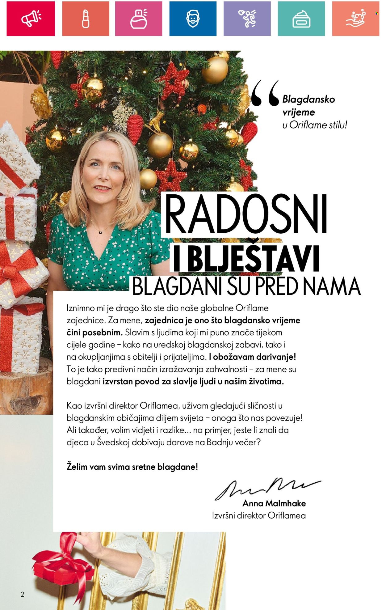Oriflame katalog - 05.12.2024. - 04.01.2025. Stranica 2