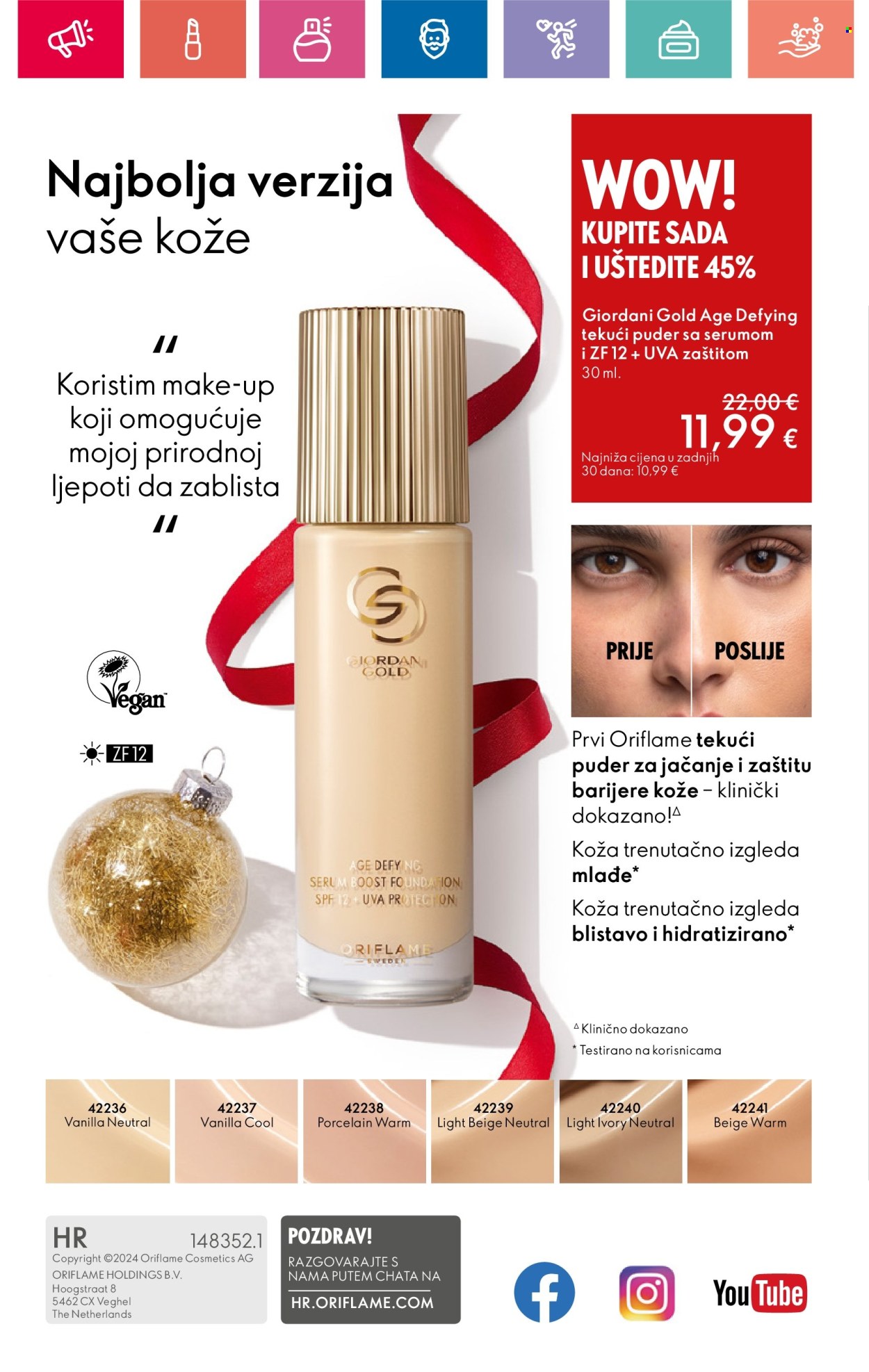 Oriflame katalog - 05.12.2024. - 04.01.2025. Stranica 180