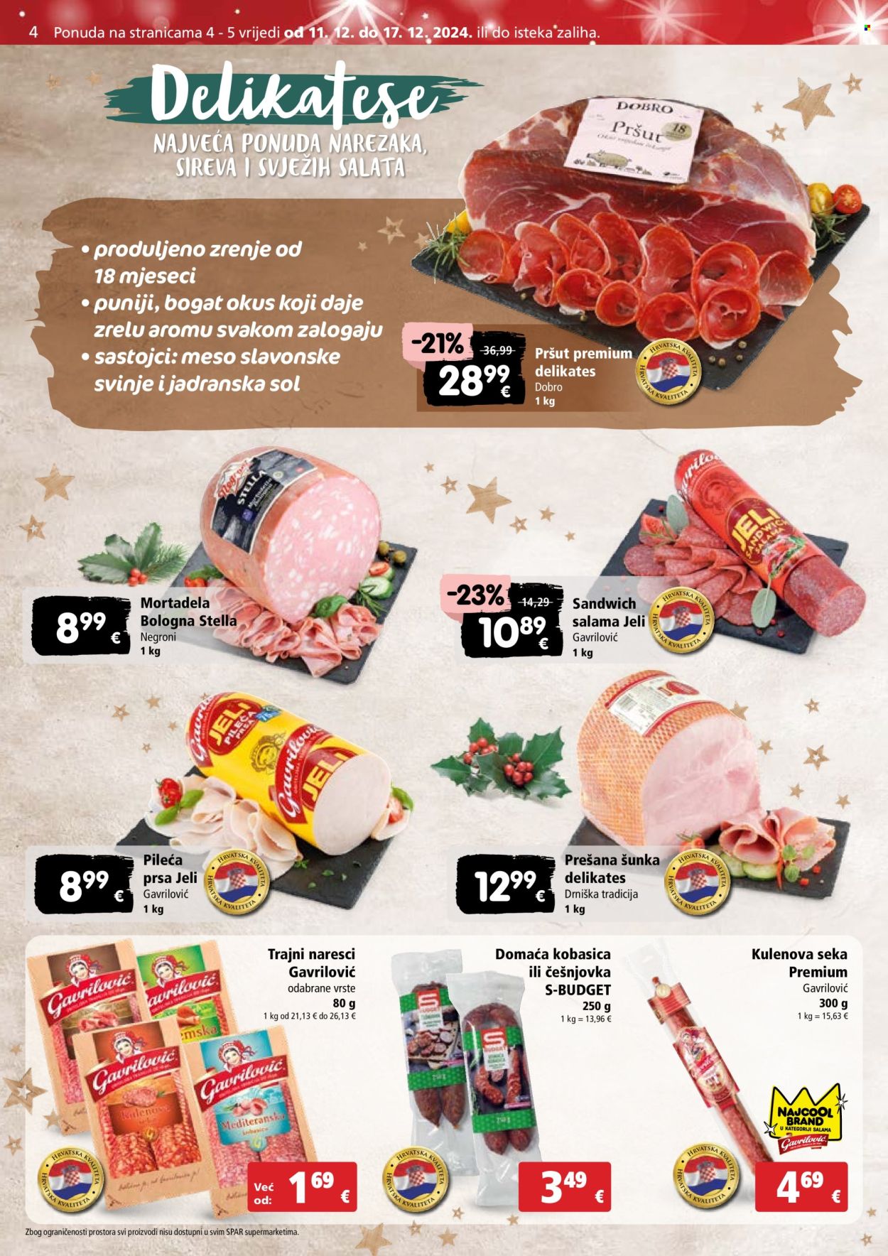 SPAR katalog - 11.12.2024. - 17.12.2024. Stranica 4