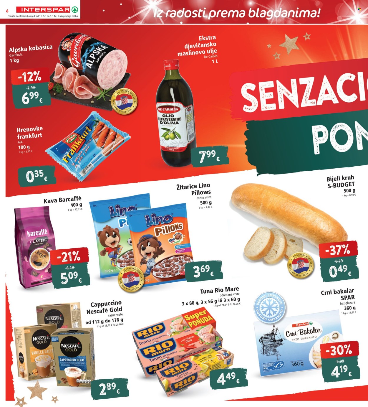 INTERSPAR katalog - 11.12.2024. - 17.12.2024. Stranica 6