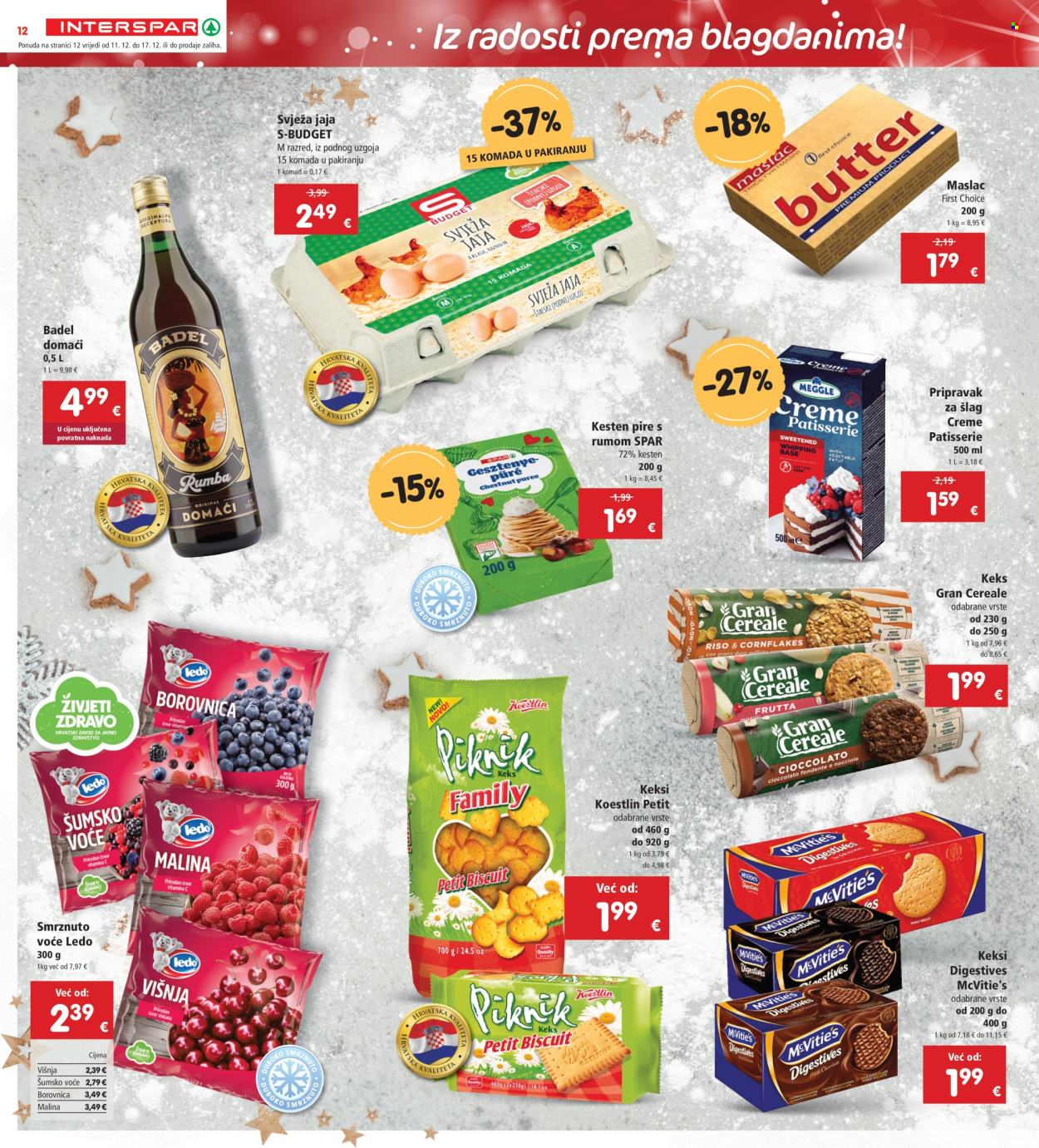 INTERSPAR katalog - 11.12.2024. - 17.12.2024. Stranica 12