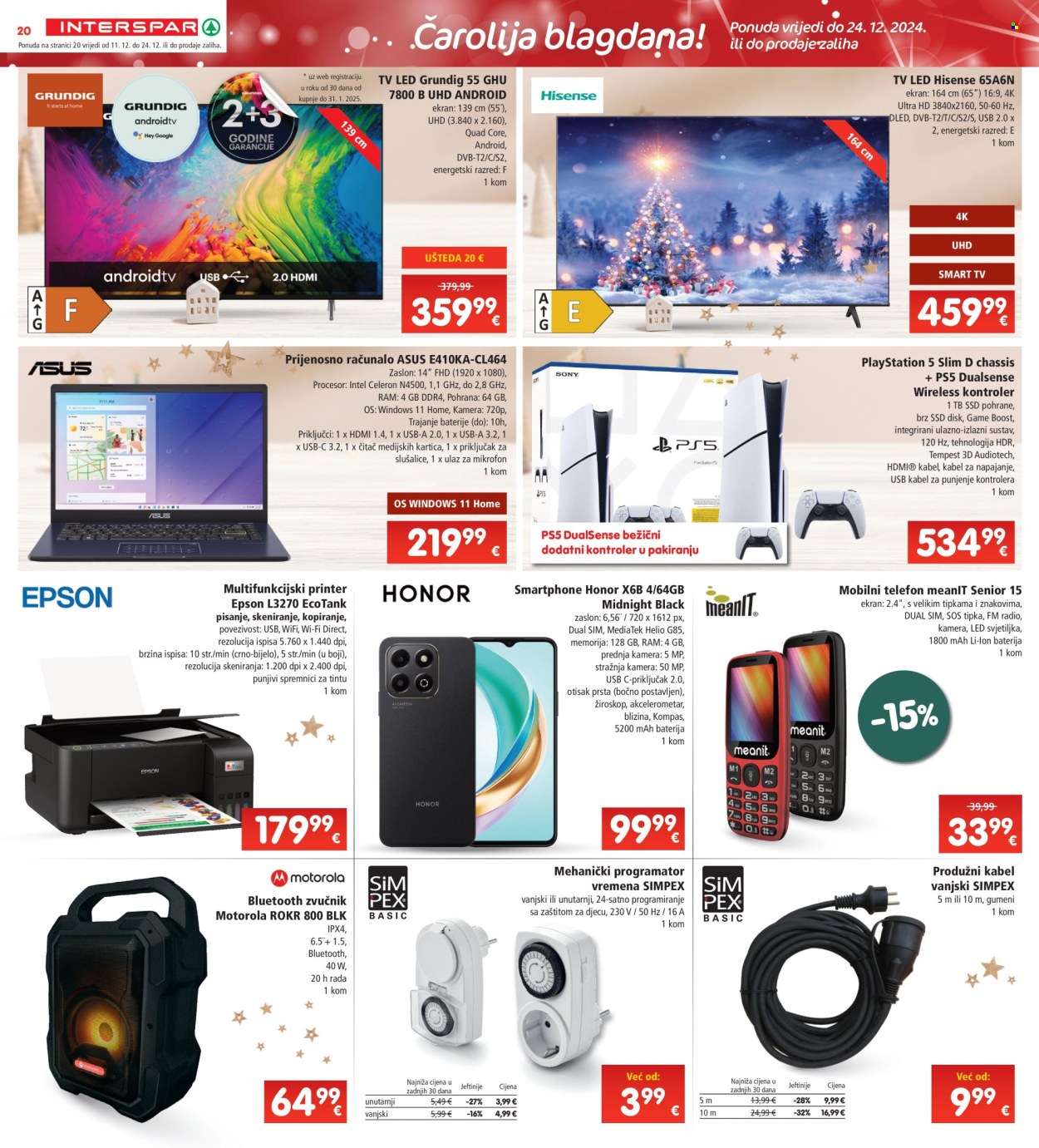 INTERSPAR katalog - 11.12.2024. - 17.12.2024. Stranica 20