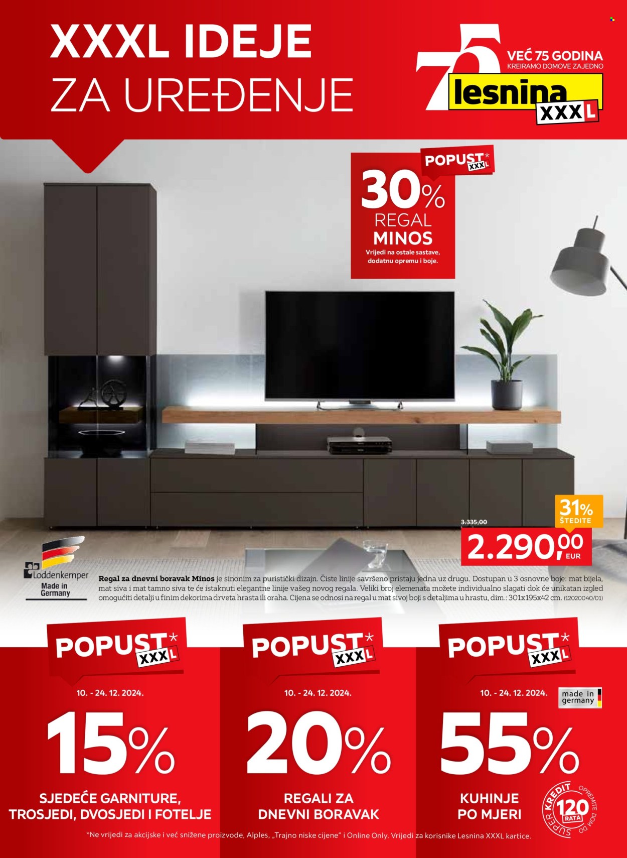Lesnina katalog - 10.12.2024. - 24.12.2024. Stranica 1