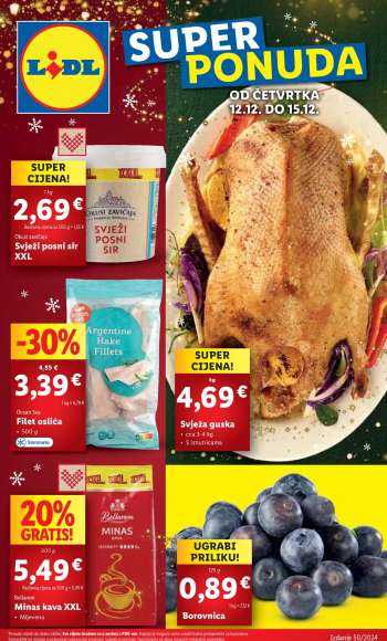 Lidl katalog - 12.12.2024. - 15.12.2024.