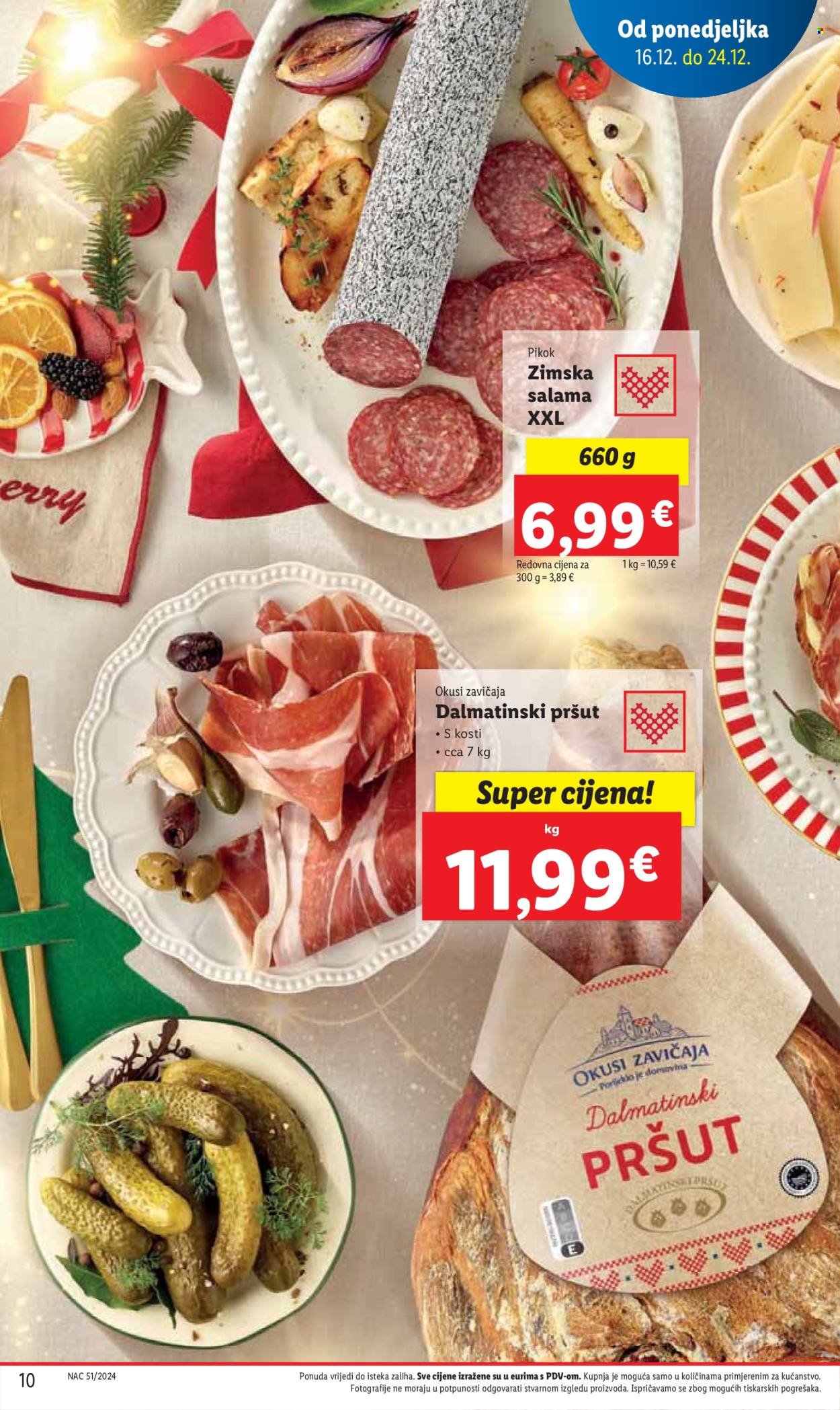 Lidl katalog - 16.12.2024. - 24.12.2024. Stranica 10
