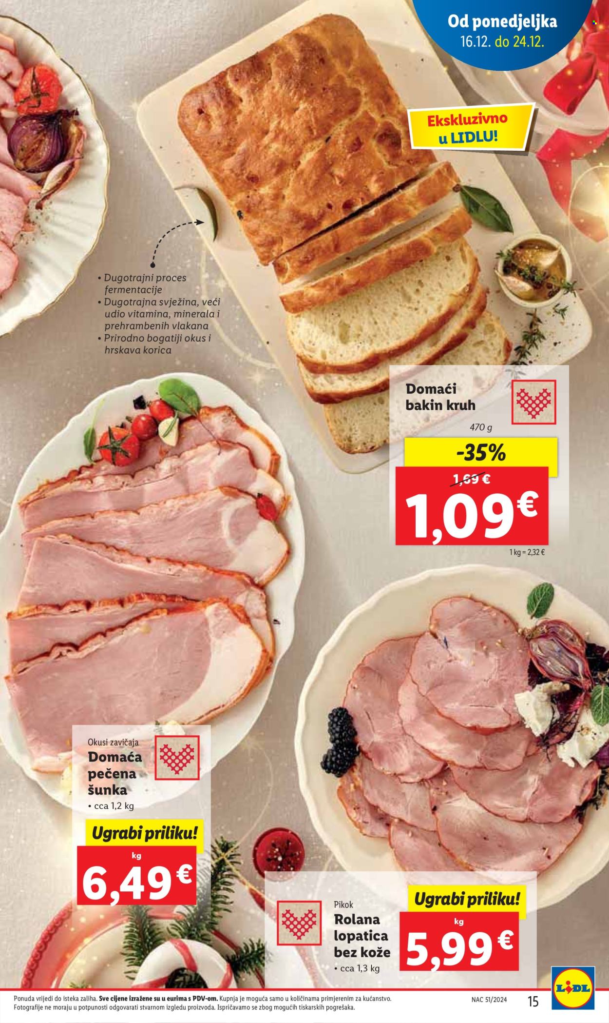 Lidl katalog - 16.12.2024. - 24.12.2024. Stranica 15