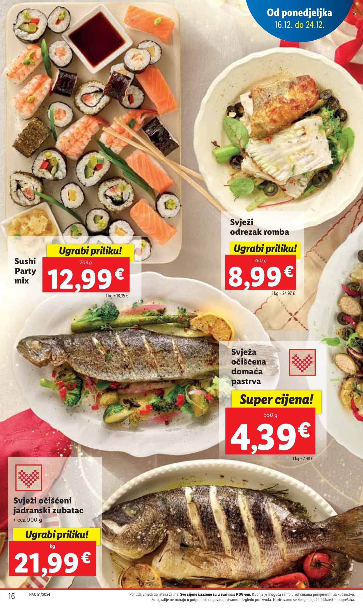 Lidl katalog - 16.12.2024. - 24.12.2024. Stranica 16