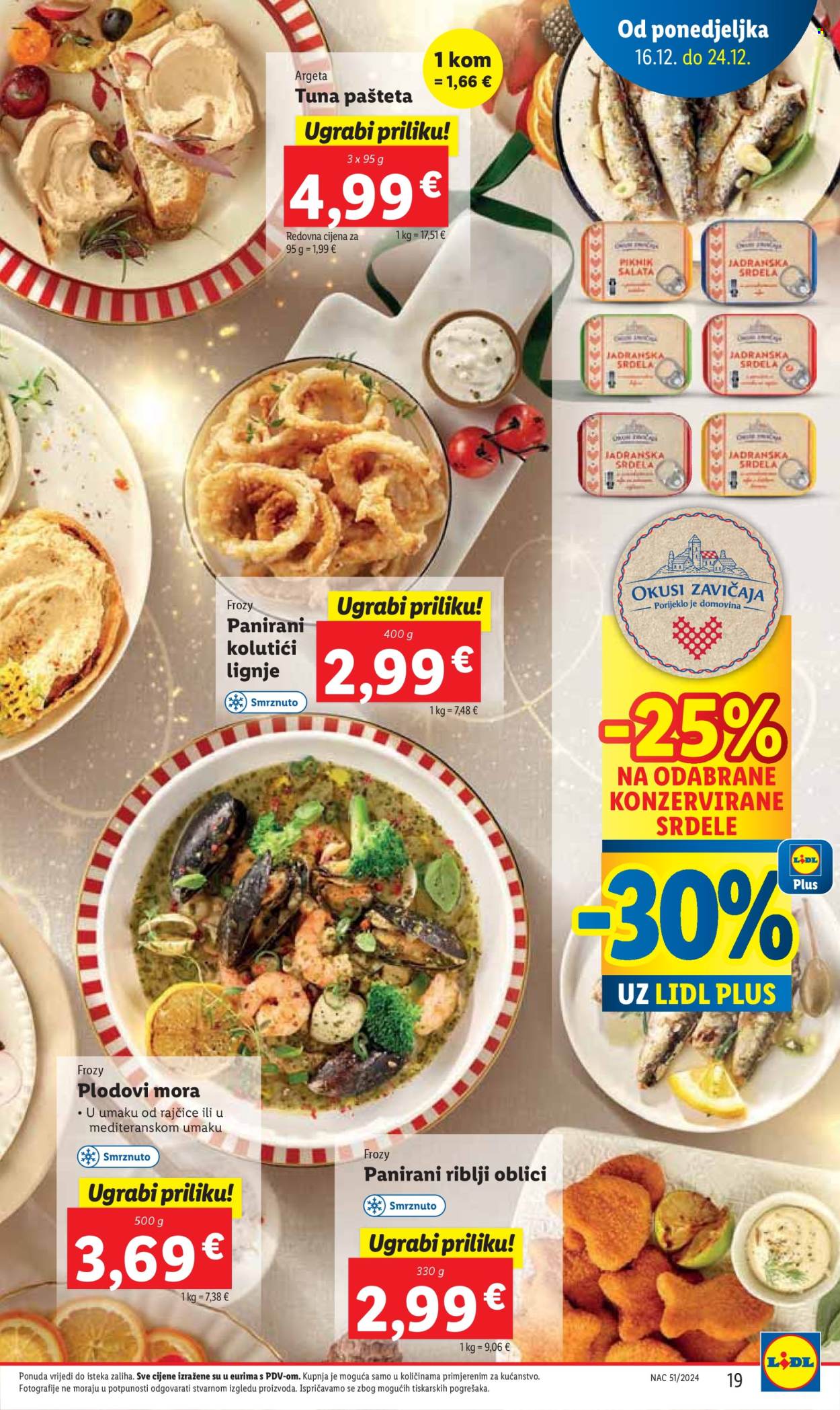Lidl katalog - 16.12.2024. - 24.12.2024. Stranica 19